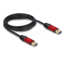 Delock Cable USB 3.0 Type-A Plug to USB 3.0 Type-A Plug 2 m Premium (82745)