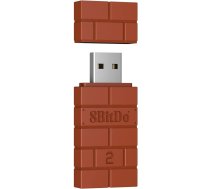 8Bitdo Wireless USB Adapter 2 Brown