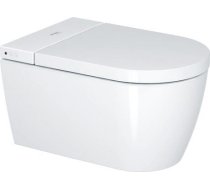 Duravit Starck f Lite Compact Rimless SensoWash Piekaramais WC Pods ar SC Vāku Balts (650000012004320)
