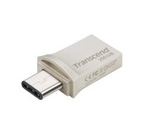 Transcend JetFlash 890S 256GB USB 3.1 Flash Drive (TS256GJF890S)