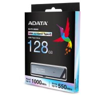 ADATA UE800 128GB USB-C Flash Drive Silver (AELI-UE800-128G-CSG)