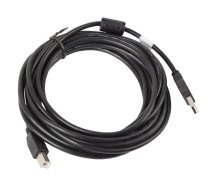 Cable USB 2.0 AM-BM 5M Ferryt black
