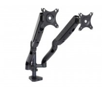 Desk holder for 2 LED/LCD monitors 10-32" L-18GD ART 9KG 2xUSB3.0
