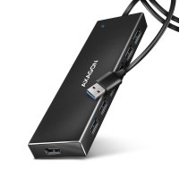 AXAGON HUE-F7A, HUB 7- port USB 3.2 Gen 1 ALU