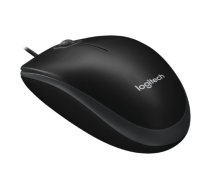 Logitech | Mouse | B100 | Wired | Black