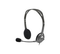 Logitech | Stereo headset | H111 | Built-in microphone | 3.5 mm | Grey