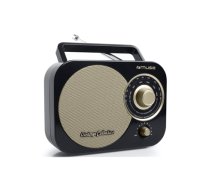 Muse | Portable radio | M-055RB | AUX in | Black/Gold