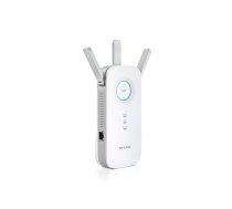 TP-LINK | Extender | RE450 | 802.11ac | 2.4GHz/5GHz | 450+1300 Mbit/s | 10/100/1000 Mbit/s | Ethernet LAN (RJ-45) ports 1 | MU-MiMO No | no PoE | Antenna type 3xExternal
