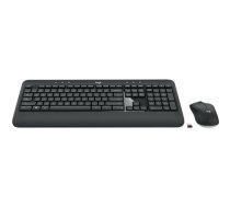 Logitech | MK540 Advanced | Keyboard and Mouse Set | Wireless | Mouse included | Batteries included | US | Black | USB | Wireless connection
