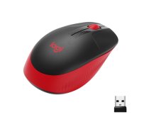 Logitech | Full size Mouse | M190 | Wireless | USB | Red