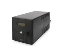 Digitus | Line-Interactive UPS | Line-Interactive UPS DN-170076, 2000VA/1200W 12V/9Ah x2 battery, 4x CEE 7/7, USB, RS232, RJ45,LCD, Simulated sine wave, 198 x 158 x 380 mm, Weight: 10.5 kg | 2000 VA | 1200 W