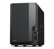 Synology | DS223 | Up to 2 HDD/SSD Hot-Swap | Realtek | RTD1619B | Processor frequency 1.7 GHz | 2 GB | DDR4