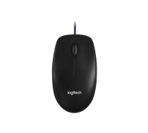 Logitech | Mouse | M100 | Optical | Optical mouse | Wired | Black