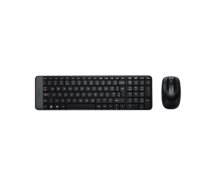 Logitech | Combo Wireless Keyboard and Mouse | MK220 | Keyboard and Mouse | Wireless | Mouse included | US | Black | N/A