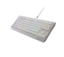 Genesis | THOR 230 | Mechanical Gaming Keyboard | Wired | US | White | USB-A | Outemu Brown