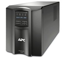 Schneider Electric APC Smart-UPS, Tower, 8x IEC C13 outlets, SmartConnect Port+SmartSlot, AVR, LCD | SMT1000IC | 1000 VA | 700 W | 230 V