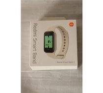 SALE OUT. Xiaomi Redmi | Smart Band 2 | Fitness tracker | Touchscreen | Heart rate monitor | Waterproof | Bluetooth | USED, MISSING CHARGER | Ivory