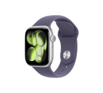Apple Watch Series 11 GPS 42mm Silver Aluminium Case with Purple Fog Sport Band - M/L | Apple