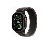 Apple Watch Ultra 3 GPS + Cellular 49mm Black Titanium Case with Black/Charcoal Trail Loop - M/L | Apple