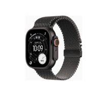 Apple Watch Ultra 3В GPS + CellularВ 49mmВ Black Titanium Case with Black Titanium Milanese Loop - Large | Apple