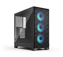 Fractal Design Case | Pop 2 Air | Black TG RGB | ATX | Power supply included No