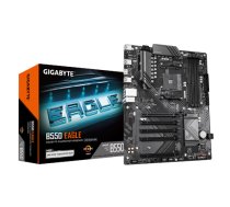Gigabyte B550 EAGLE | Processor family AMD | Processor socket AM4 | DDR4 | Supported hard disk drive interfaces SATA, M.2 | Number of SATA connectors 4