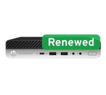 HP Renewed Grade A | EliteDesk 800 G3 DM | Intel Core i5 | i5‑7500 | 16 GB | SATA | 500 GB | Intel HD Graphics 630 | Windows 11 Pro