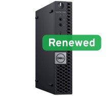 DELL Renewed Grade A | OptiPlex 7060 Micro | Intel Core i5 | i5‑8500T | 8 GB | SSD | 128 GB | Intel UHD Graphics 630 | Windows 11 Pro