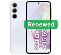 Samsung Renewed Grade A | Galaxy A35 5G | Awesome Ice Blue | 6.6 " | 128 GB | 5G