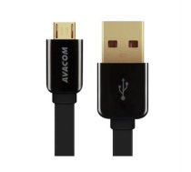 AVACOM DATOVY A NABIJECI MIC-120K MICRO USB - USB 2.0, 120CM, BLACK