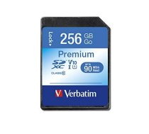 Verbatim SDXC Card 256GB Class 10