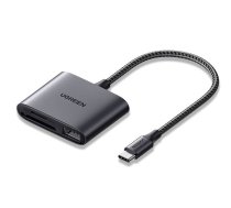 USB-C Card Reader + USB, UGREEN CM387 (black)