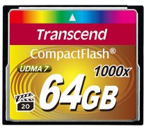 Transcend Compact Flash 64GB 1000x