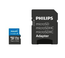 Philips MicroSDXC Card 512GB Class 10 UHS-I U3 incl. Adapter