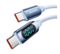 Cable USB-C to USB-C Toocki TXCTT1- XX04-B2, 2m, FC 100W (blue)