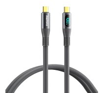 Cable USB-C USB-C Remax Zisee, RC-C032, 1,2m, 100W, (grey)