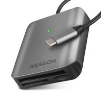 AXAGON Aluminum high-speed USB-C 3.2 Gen 1 memory card reader, 3 slots | CRE-S3C