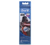 ORAL-B KIDS EB10-4 STAR WARS Replacement toothbrush tips 4 pc(s) Red