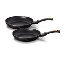 Set of 2 BERLINGER HAUS frying pans BH/1644NF Black Rose Collection