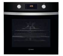 Indesit IFW 4841 JC BL oven 71 L A+ Black, Stainless steel