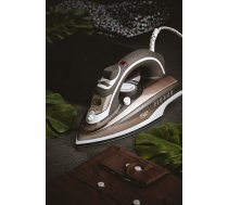 Adler AD 5030 iron Steam iron Ceramic soleplate 3000 W Brown, Grey, White