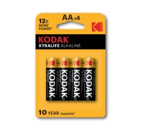 Kodak XTRALIFE alkaline AA battery (4 pack)