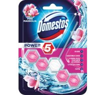 Domestos Power 5 Toilet Rim Block Pink Magnolia