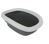 TRIXIE 40111 Cat Open litter box Grey