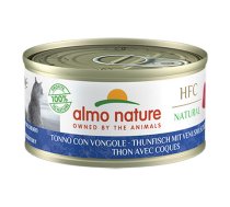 ALMO NATURE HFC Natural Tuna with clams - 70g