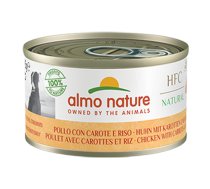 Almo Nature HFC Natural Chicken with Carrots and Rice Chicken, Vegetable Adult 95 g