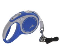 Flexi New Comfort XS Tape 3 m Blue Universal Retractable lead