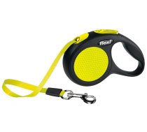 Flexi New NEON 3 m Black, Yellow Dog Retractable lead