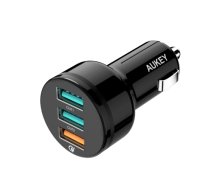 AUKEY CC-T11 mobile device charger Black Auto