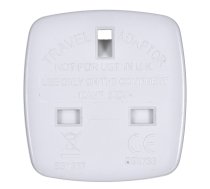 Gembird A-AC-UKEU-001 power plug adapter Type G (UK) Type F White